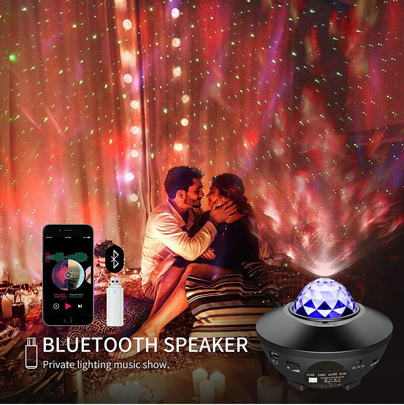 LED Galaxy Star Light Starry Projecter