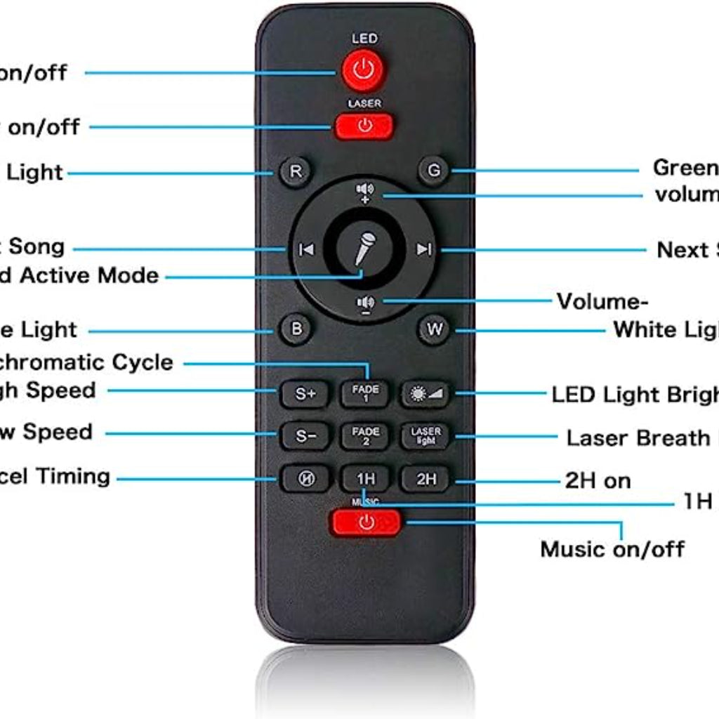 LED Galaxy Star Light Starry Projecter
