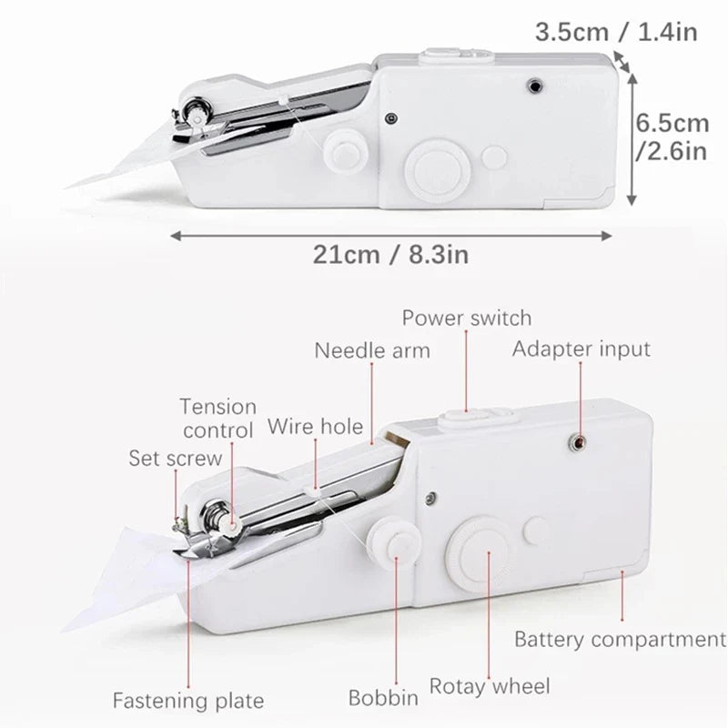 Hand Held Electric Mini Sewing Machine