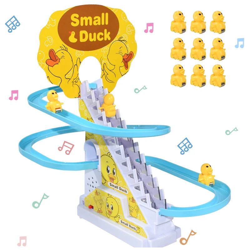 Climbing Duck Stairs Track Toys for Kids