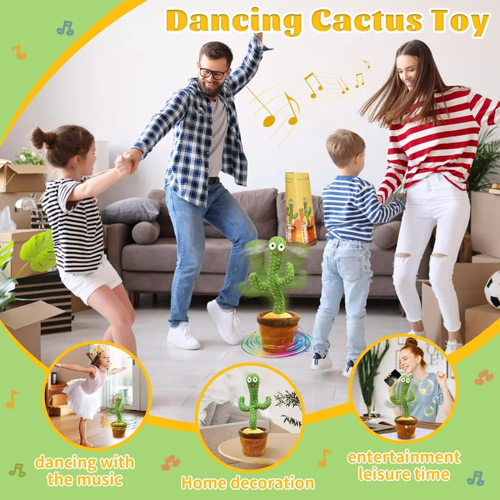 Intelligent Kawaii Cactus Interactive Learning and Musical Toy for Kids
