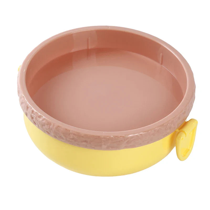 Burger Shape Round Lunch Box For Kids