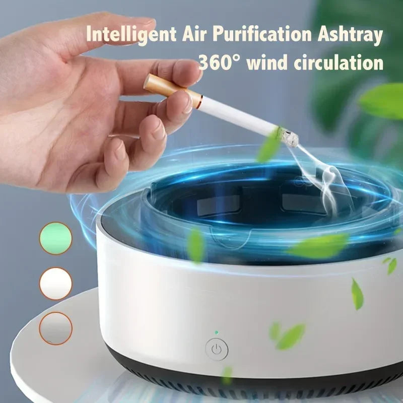 Intelligent Cigarette Ashtray Air Purifier