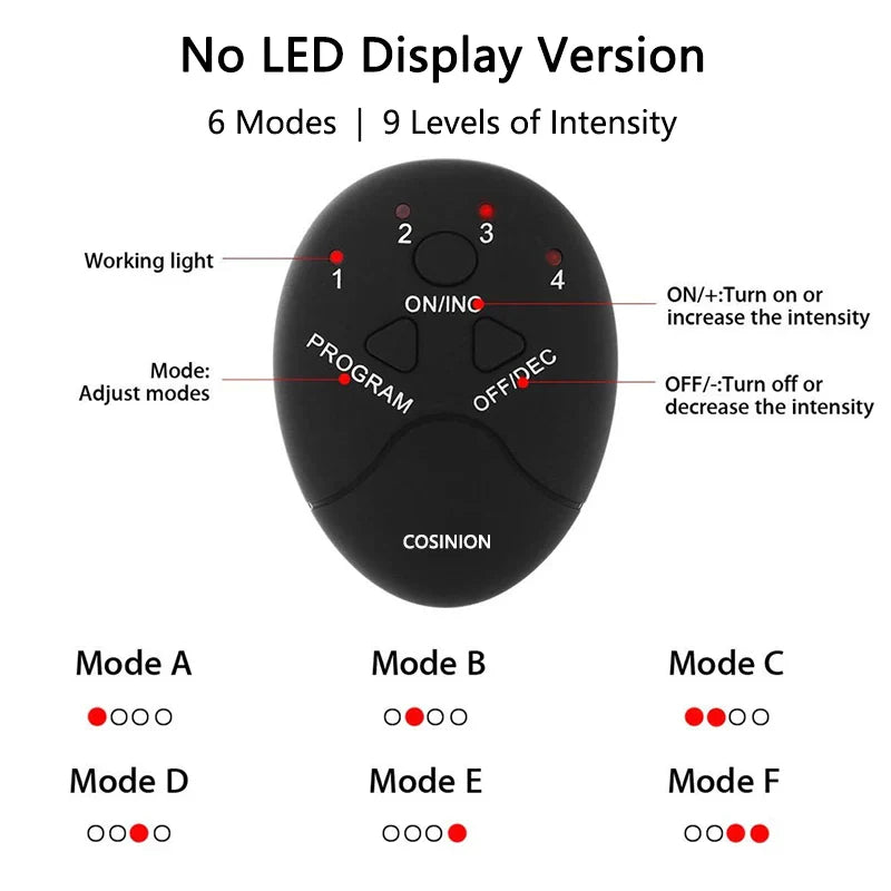 EMS Foot Massager Electric Muscle Stimulator Feet Mat