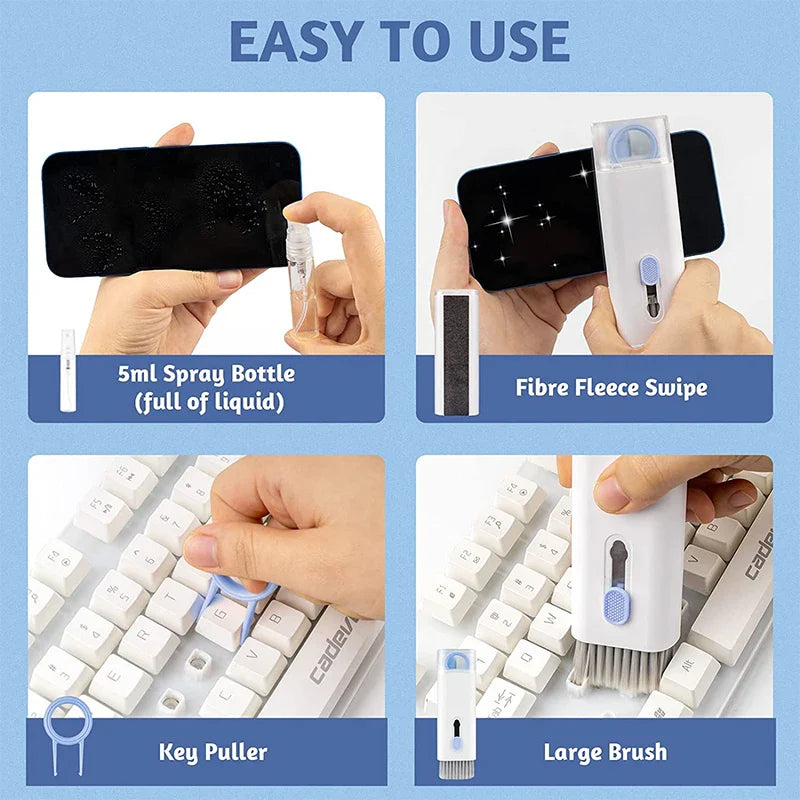 7-in-1 Keyboard Cleaning Kit For All Devices