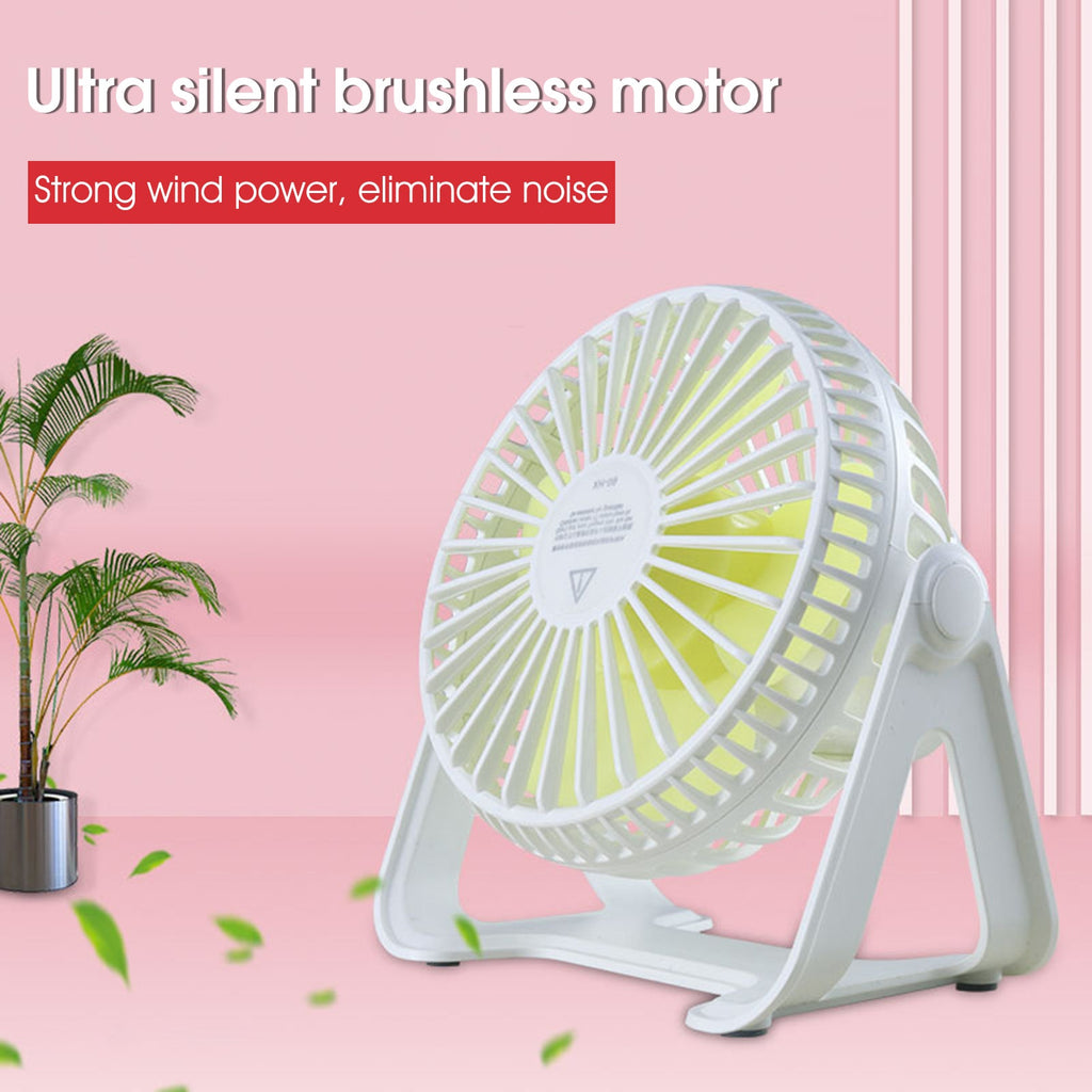 360 Degree Rotatable Quiet Mini Fan