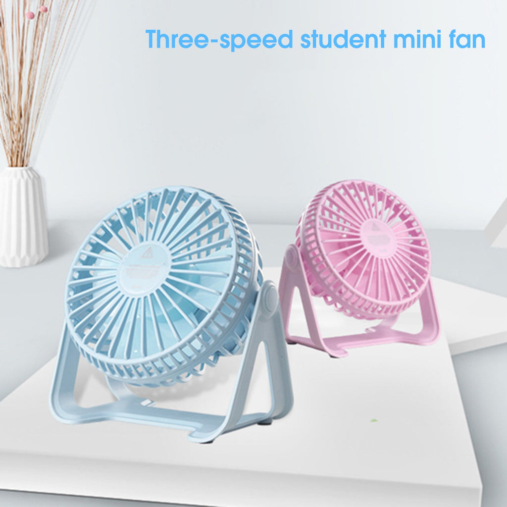 360 Degree Rotatable Quiet Mini Fan