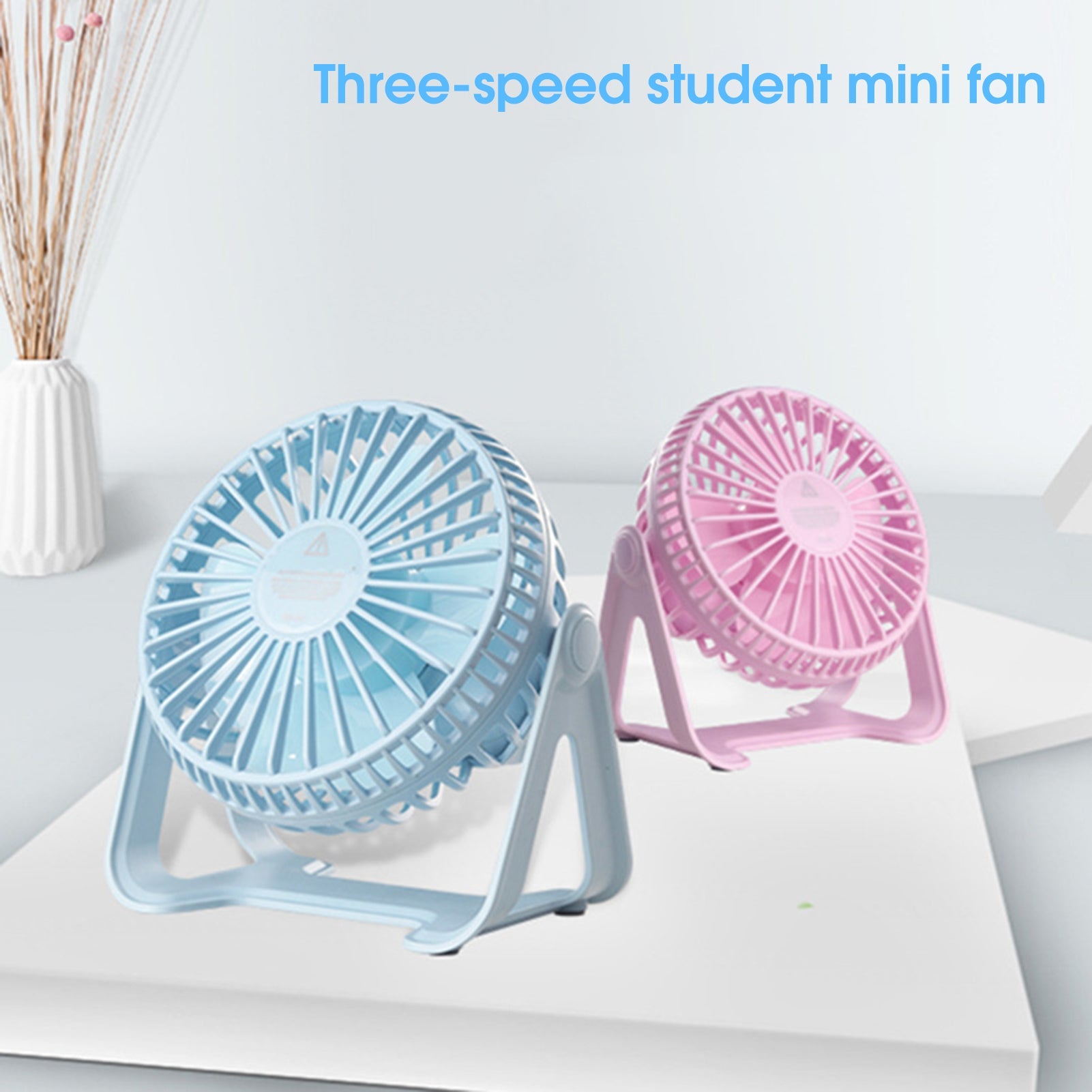 360 Degree Rotatable Quiet Mini Fan